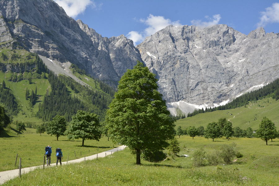 Zur Engalm wandern