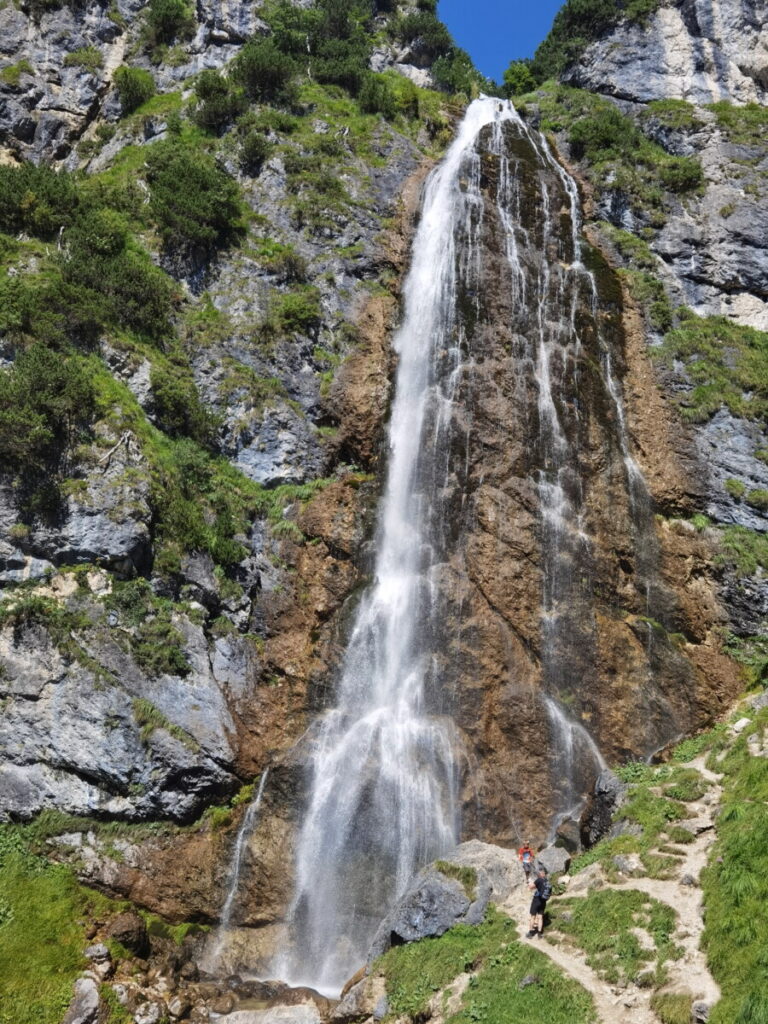 Der Dalfazer Wasserfall im Rofan 