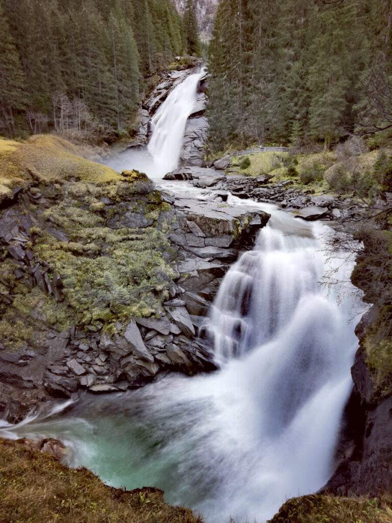 Krimmler Wasserfälle in Österreich